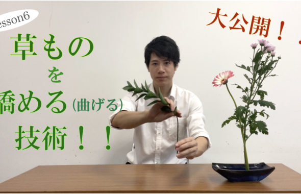 生け花 古流かたばみ会 基本花型 の生け方を解説 Ikebana いけばな 古流かたばみ会